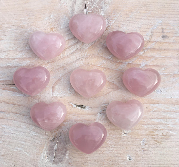 Little Rose Quartz Heart