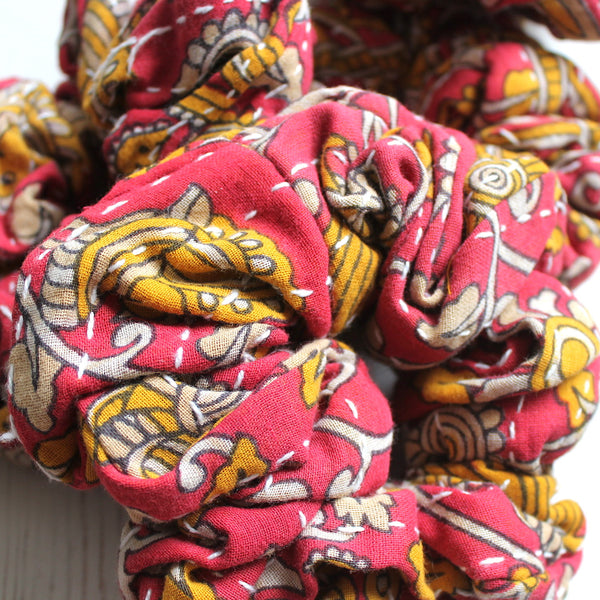 Zero Waste Kantha 'Utsava' Scrunchie