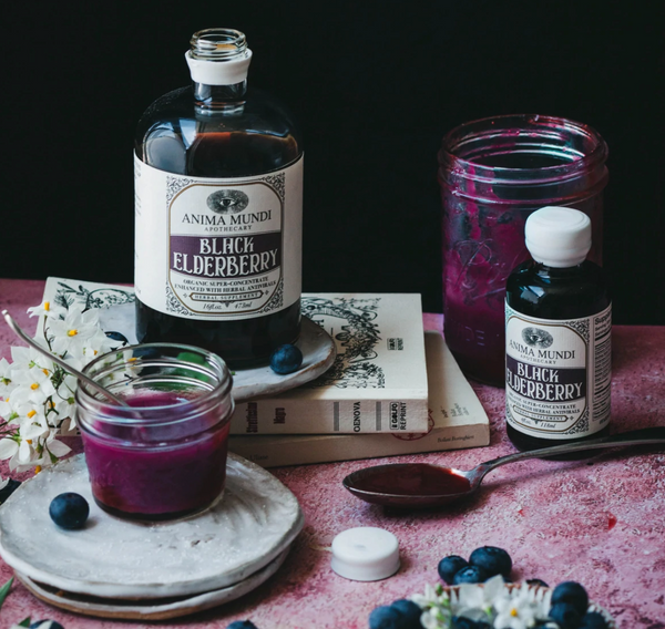 Black Elderberry Syrup :: Vegan + Organic Anti-Viral