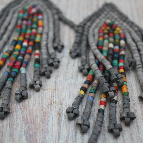 Handmade Clay Beaded 'Melany' Guatemalan Earrings