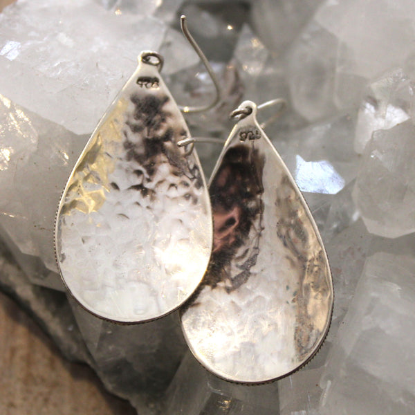 Sterling Silver Raindrop Earrings