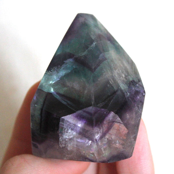 Fluorite Organic Cut Chunky Point