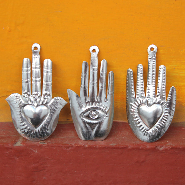 Mexican Folk Art 'Milagro' Healing Hands
