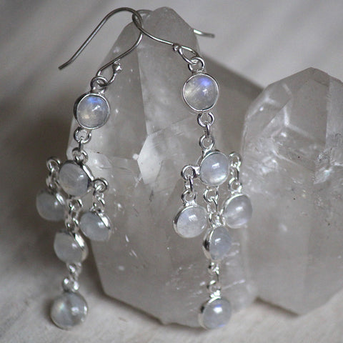 925 Silver Dangly Earrings
