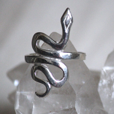 925 Sterling Silver Snake Ring