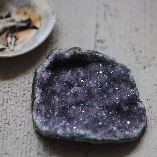 Amethyst Oval Druzy