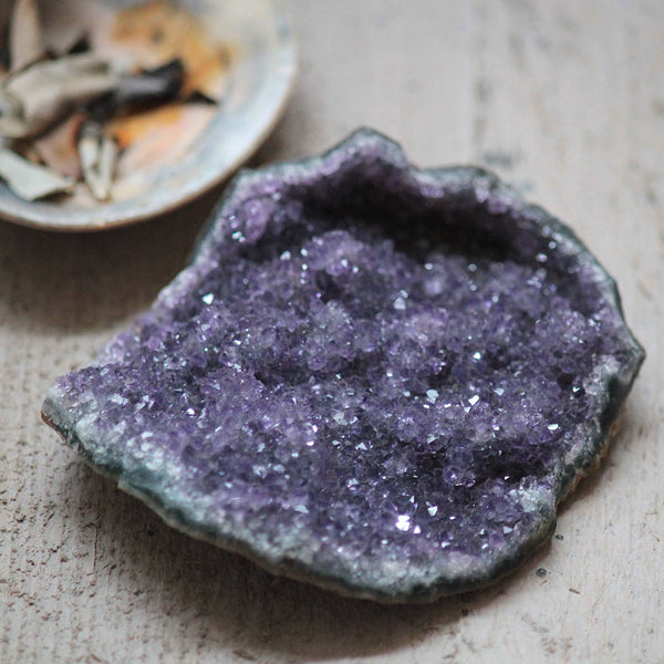 Amethyst Oval Druzy