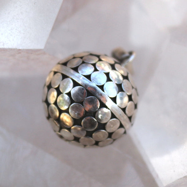 925 Sterling Silver Dotty Harmony Ball