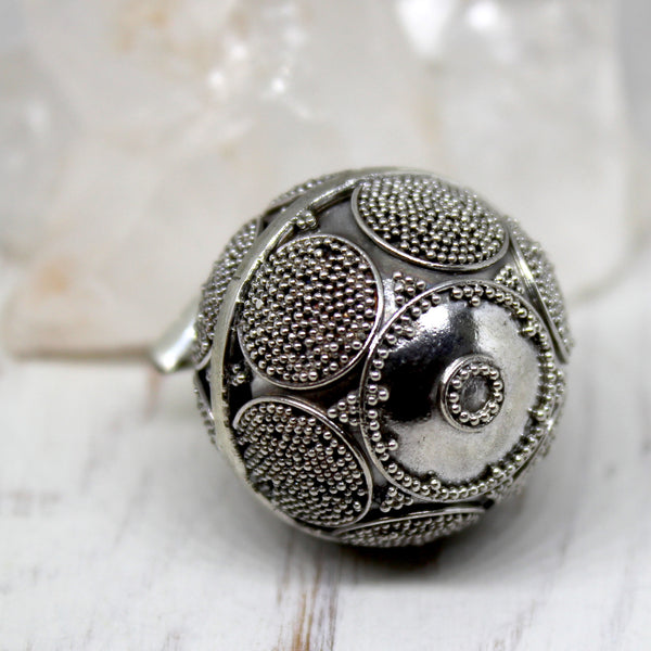 925 Sterling Silver Balinese Harmony Ball