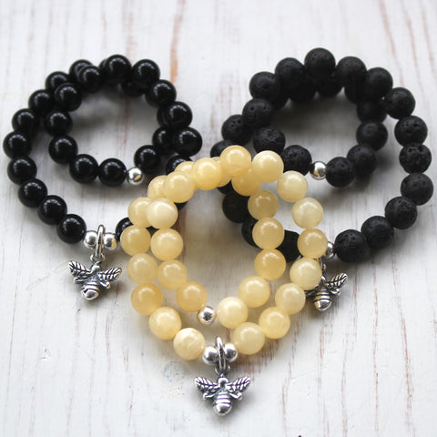 Manchester Bee Bracelets