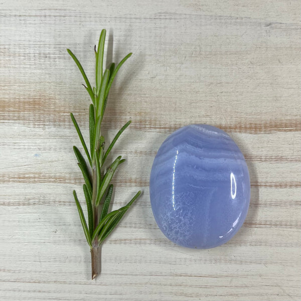 Blue Lace Agate Pebble