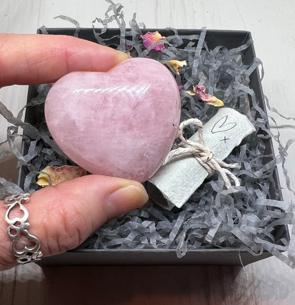 Little box of LOVE with Rose Quartz