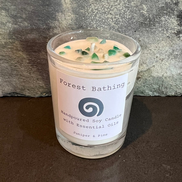Essential Oil & Soy wax Recycled Glass 9cl Votive Candle