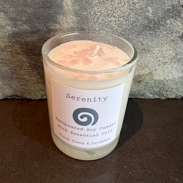 Essential Oil & Soy wax Recycled Glass 9cl Votive Candle