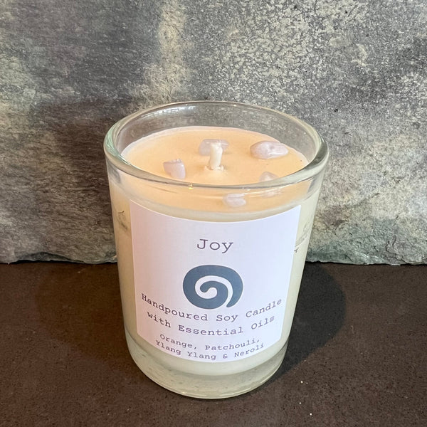 Essential Oil & Soy wax Recycled Glass 9cl Votive Candle