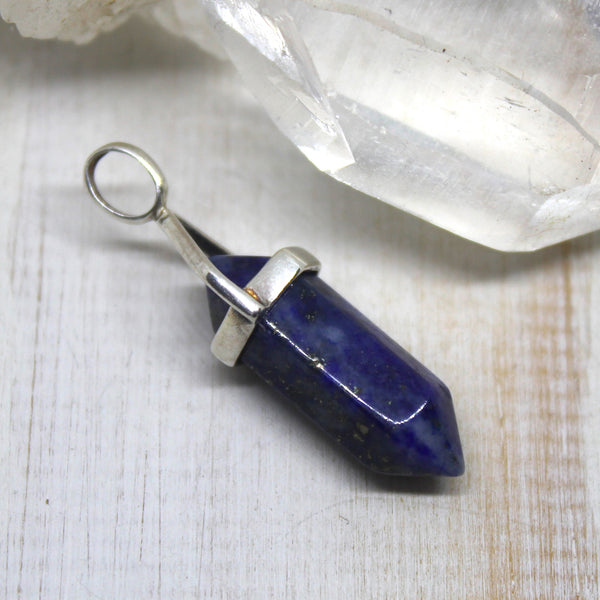 Lapis Lazuli and 925 Silver Pendant