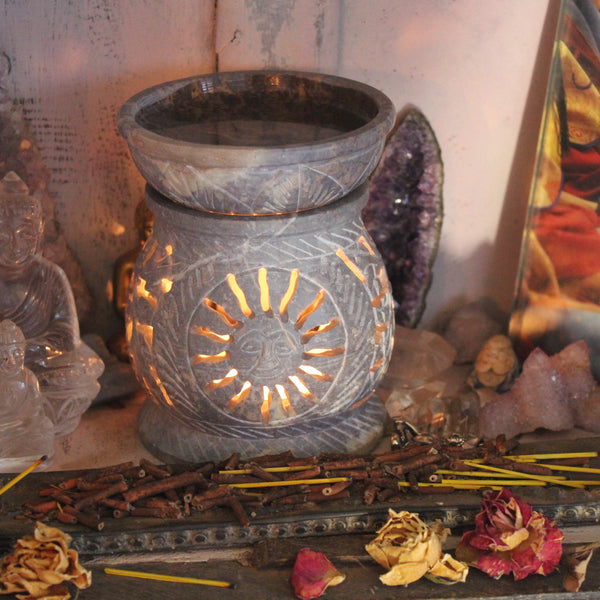 Indian Soapstone Burner