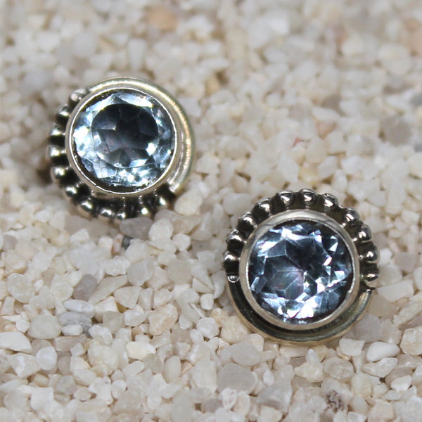 Semi-Precious and 925 Silver Studs