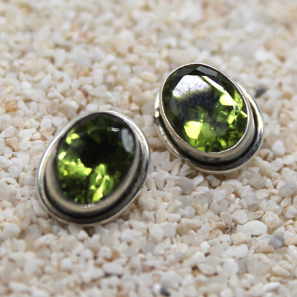Semi-Precious and 925 Silver Studs