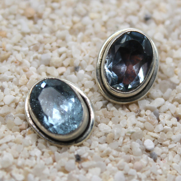 Semi-Precious and 925 Silver Studs