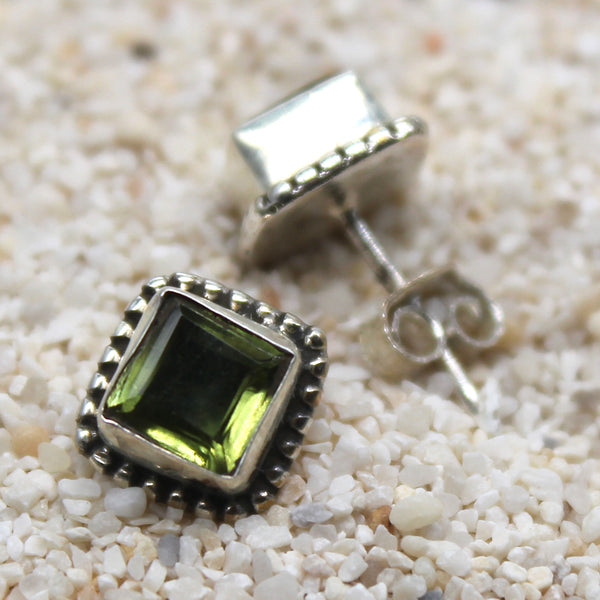 Semi-Precious and 925 Silver Studs