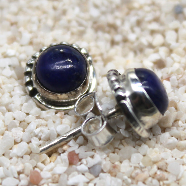 Semi-Precious and 925 Silver Studs