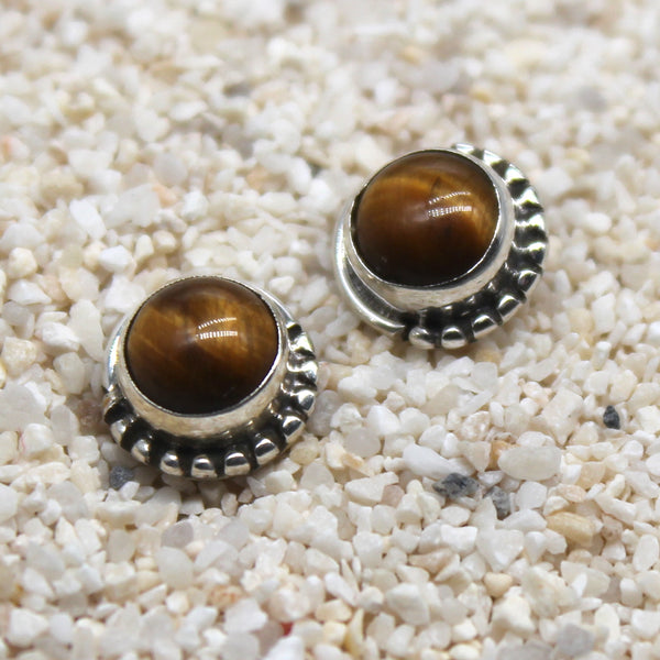 Semi-Precious and 925 Silver Studs