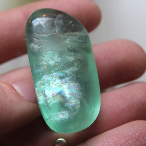 Green Fluorite Pebble