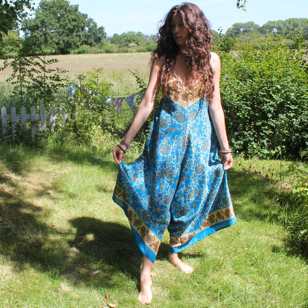 Recycled Indian Sari 'Niharika' Jumpsuit