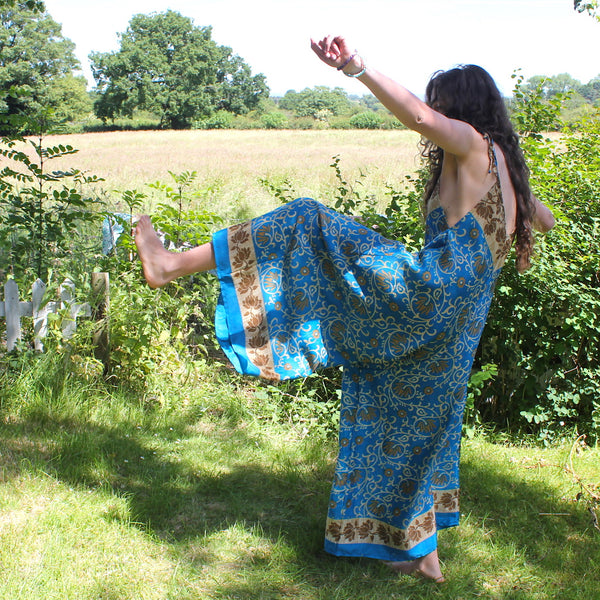 Recycled Indian Sari 'Niharika' Jumpsuit