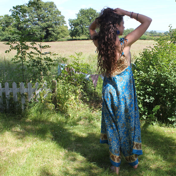 Recycled Indian Sari 'Niharika' Jumpsuit