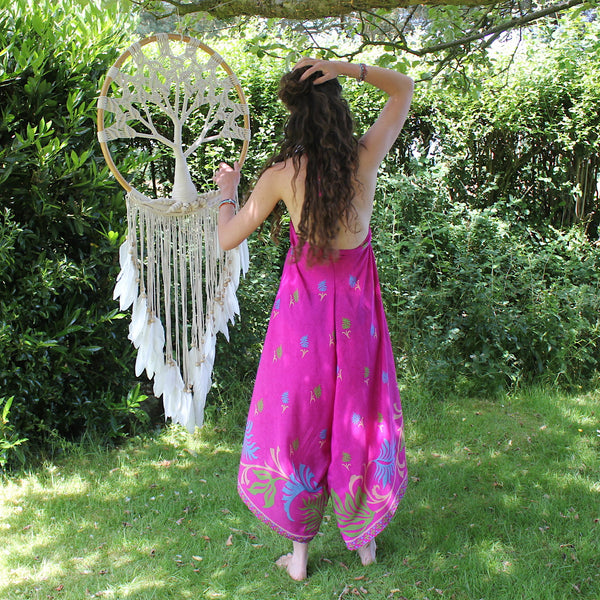 Recycled Indian Sari 'Rhadika' Jumpsuit