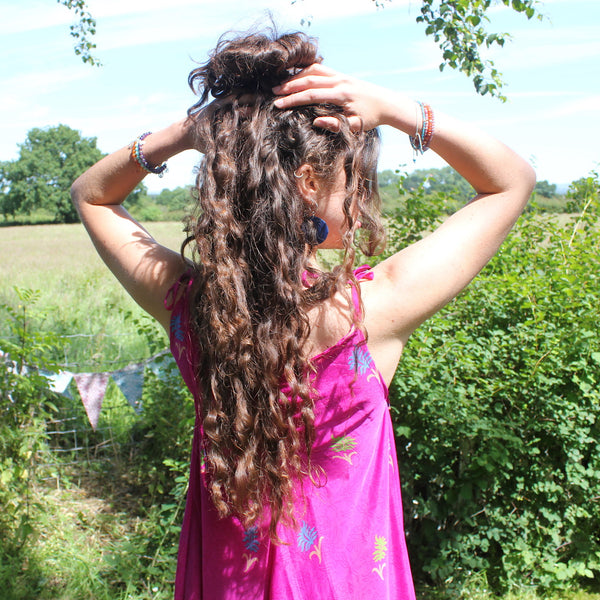 Recycled Indian Sari 'Rhadika' Jumpsuit