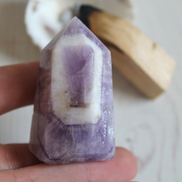 Chevron Amethyst Chunky Point