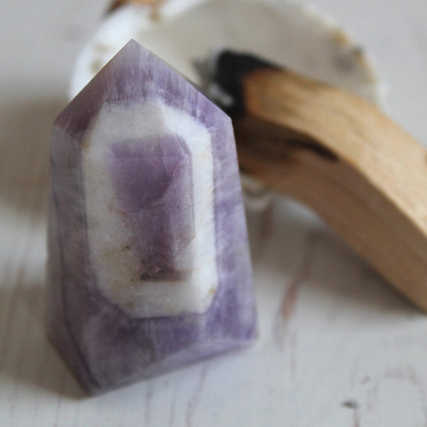 Chevron Amethyst Chunky Point