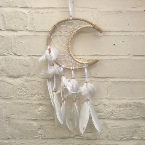 Crescent Moon Dream Catcher